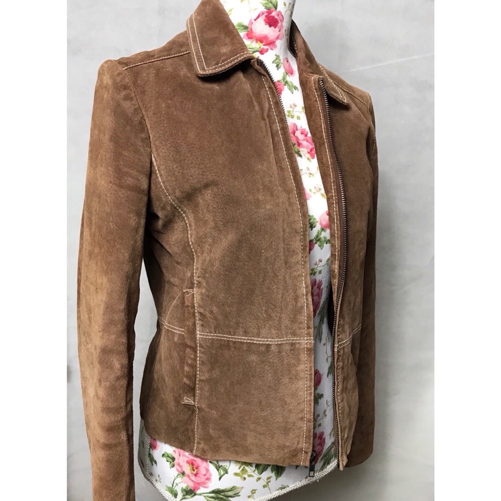 SUEDE JACKET - Picture 1 of 4